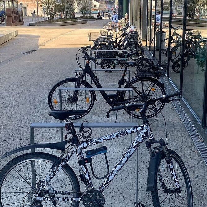 Radlständer in Neue Mitte