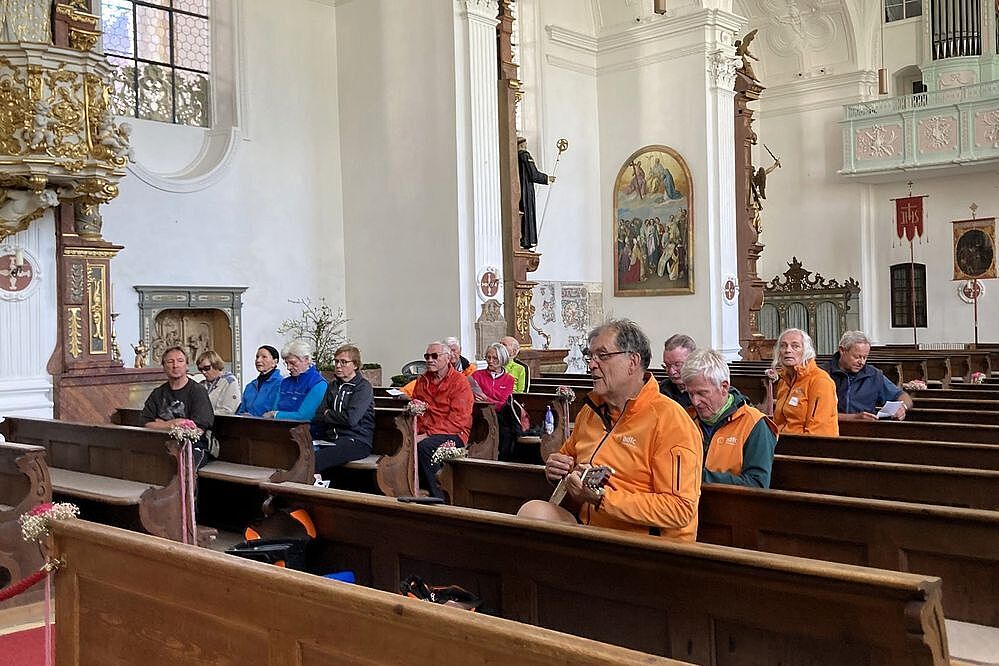 in der Klosterkirche Beuerberg