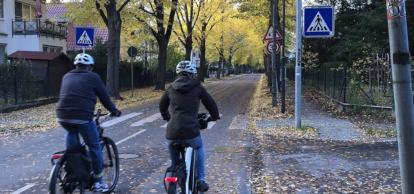 Radfahren im Herbst Radfahren im Herbst