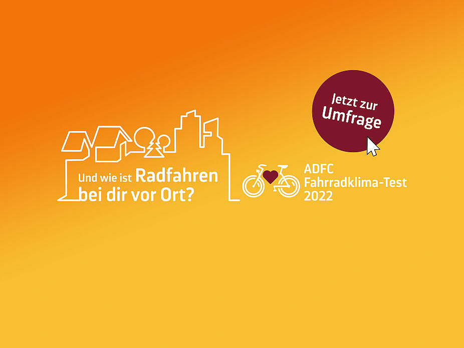 Halbzeit beim ADFC-Fahrradklima-Test 2022